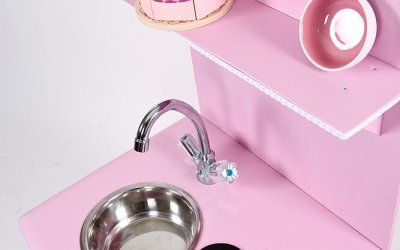 Kinderküche rosa
