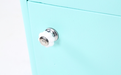 Kinderküche türkis